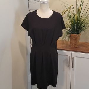 ASOS Black Short Sleeve Dress, Size 10